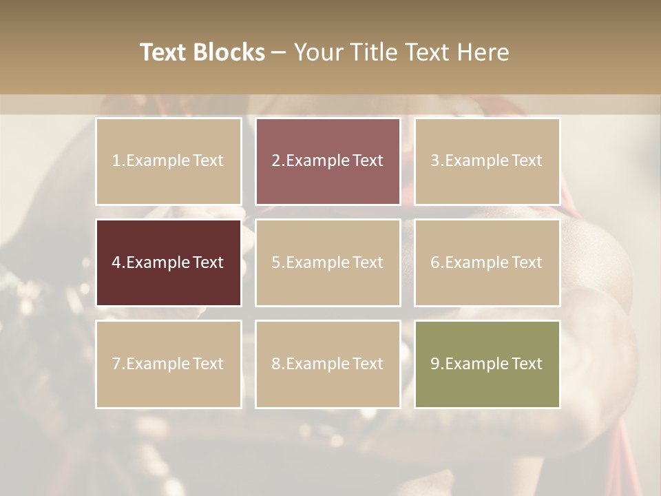 Powerful Male Word PowerPoint Template