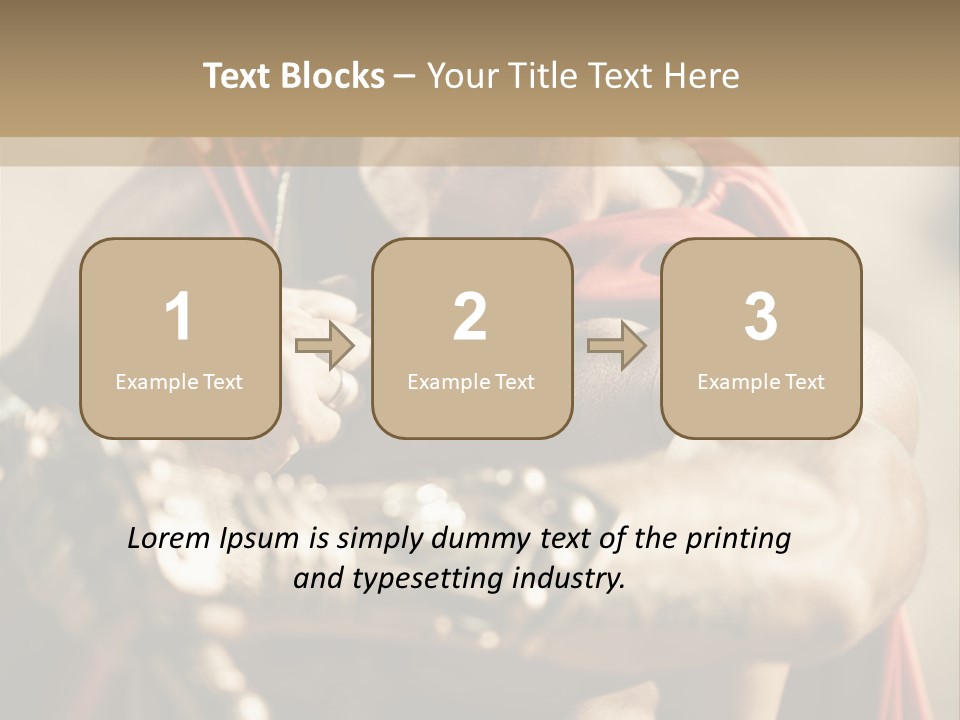 Powerful Male Word PowerPoint Template