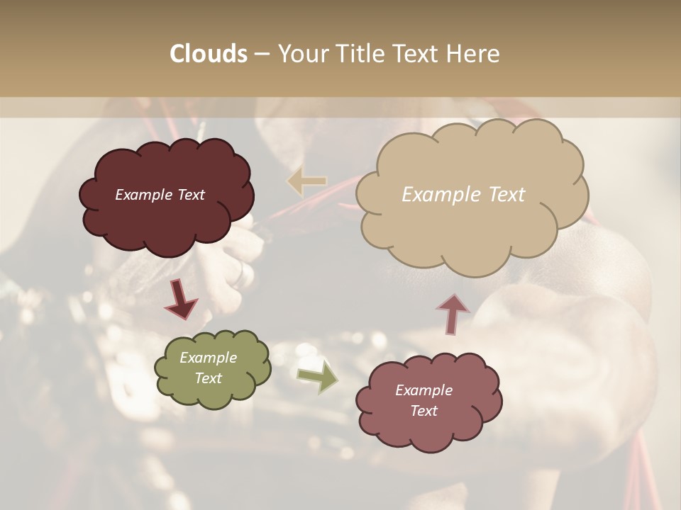 Powerful Male Word PowerPoint Template