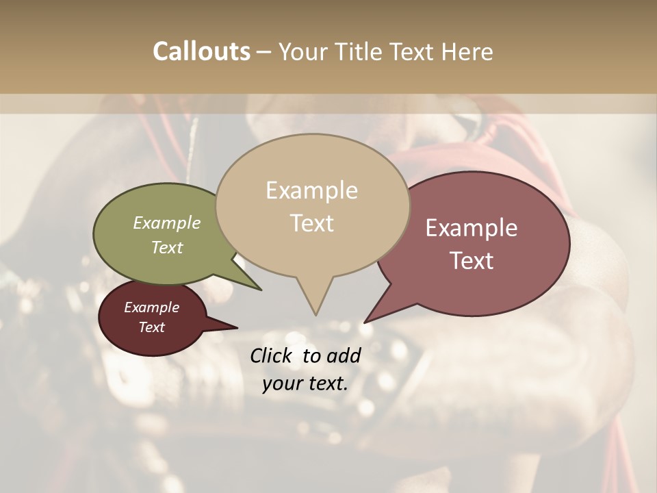 Powerful Male Word PowerPoint Template