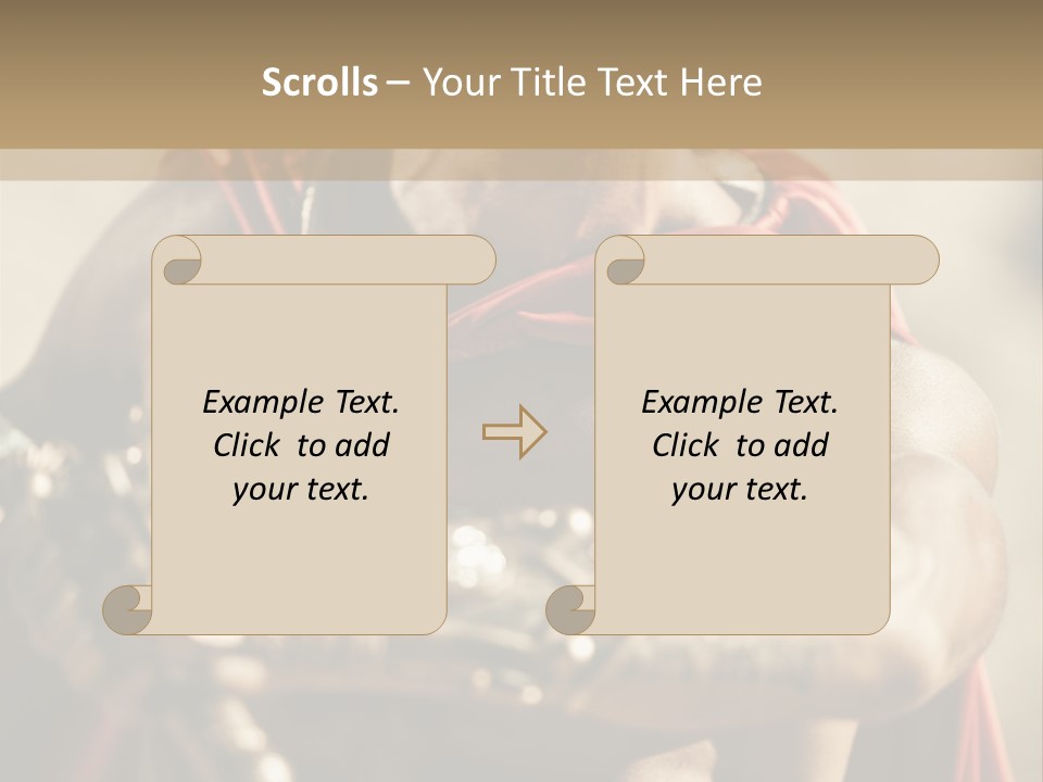 Powerful Male Word PowerPoint Template