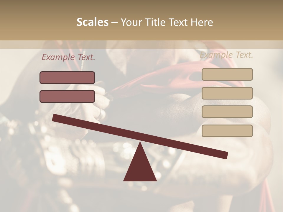 Powerful Male Word PowerPoint Template