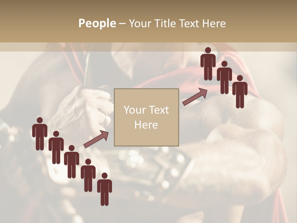 Powerful Male Word PowerPoint Template