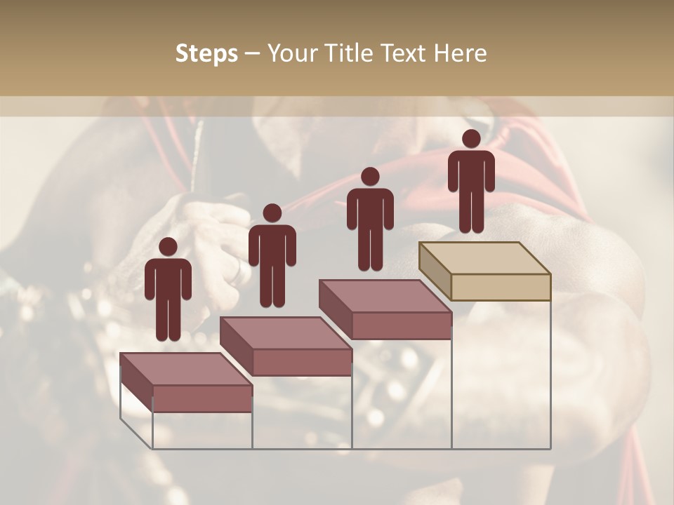 Powerful Male Word PowerPoint Template