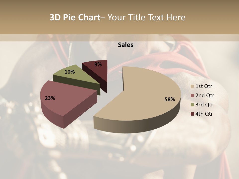 Powerful Male Word PowerPoint Template