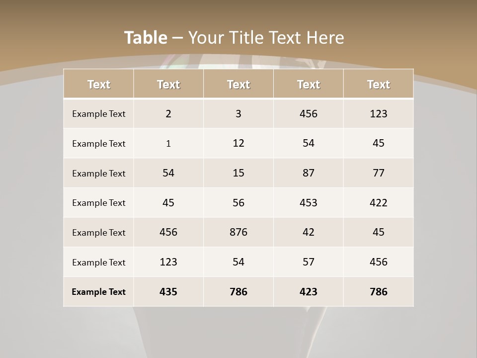 Body Aura Portrait PowerPoint Template