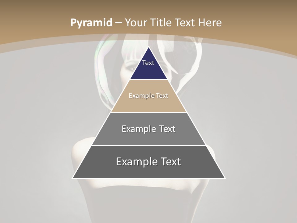 Body Aura Portrait PowerPoint Template