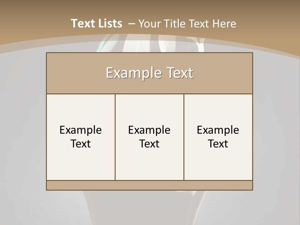 Body Aura Portrait PowerPoint Template