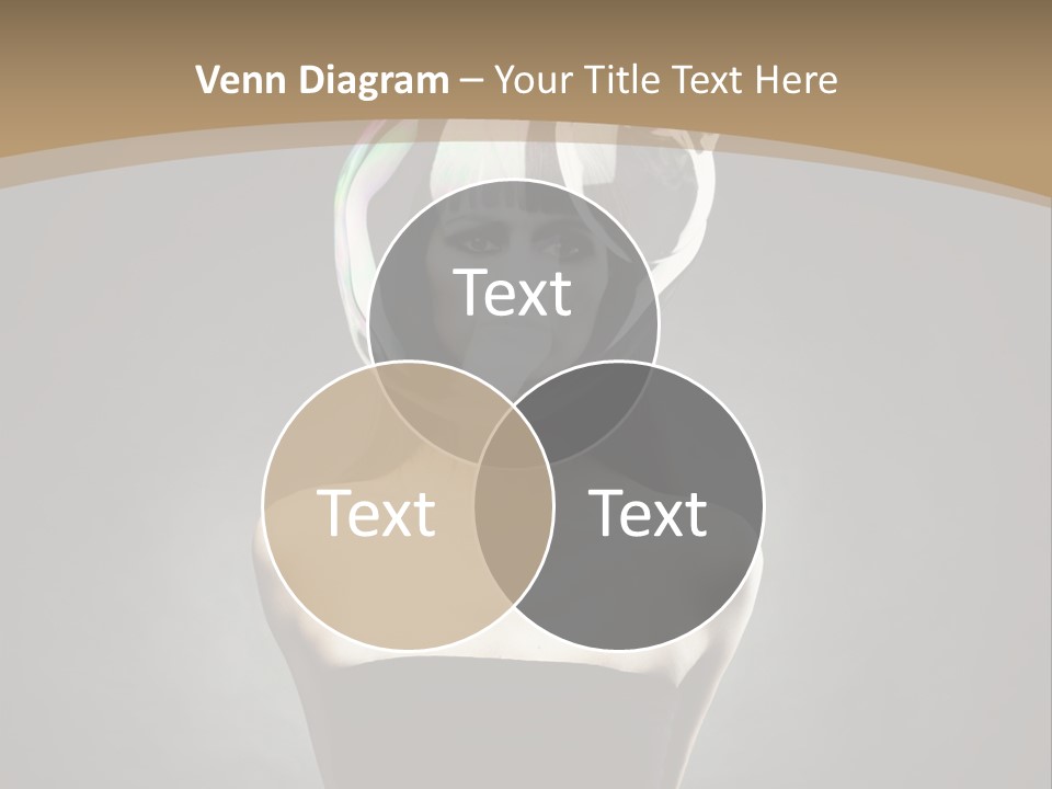 Body Aura Portrait PowerPoint Template