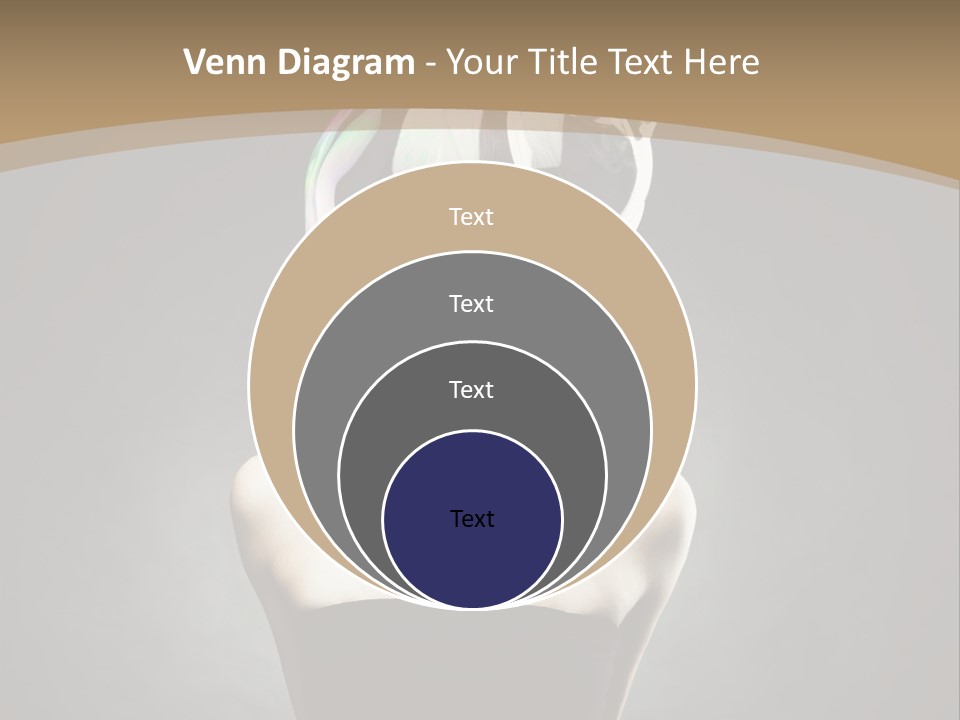 Body Aura Portrait PowerPoint Template