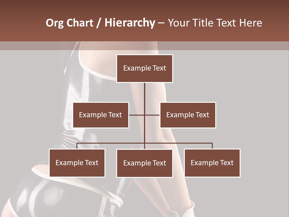 Woman Golf Playing PowerPoint Template