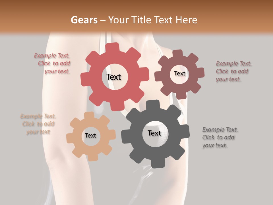 Black Golf Sexy PowerPoint Template