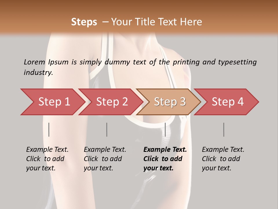 Black Golf Sexy PowerPoint Template