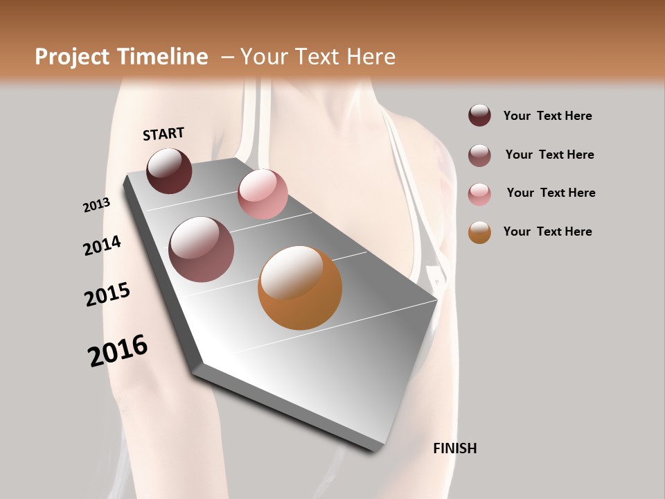 Black Golf Sexy PowerPoint Template