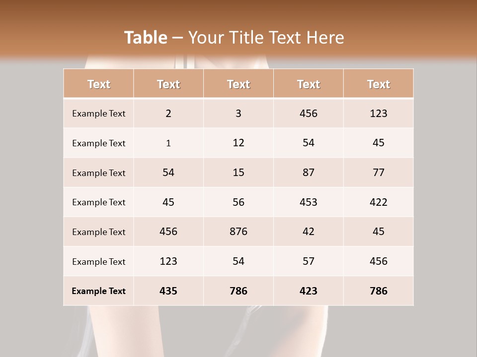 Black Golf Sexy PowerPoint Template