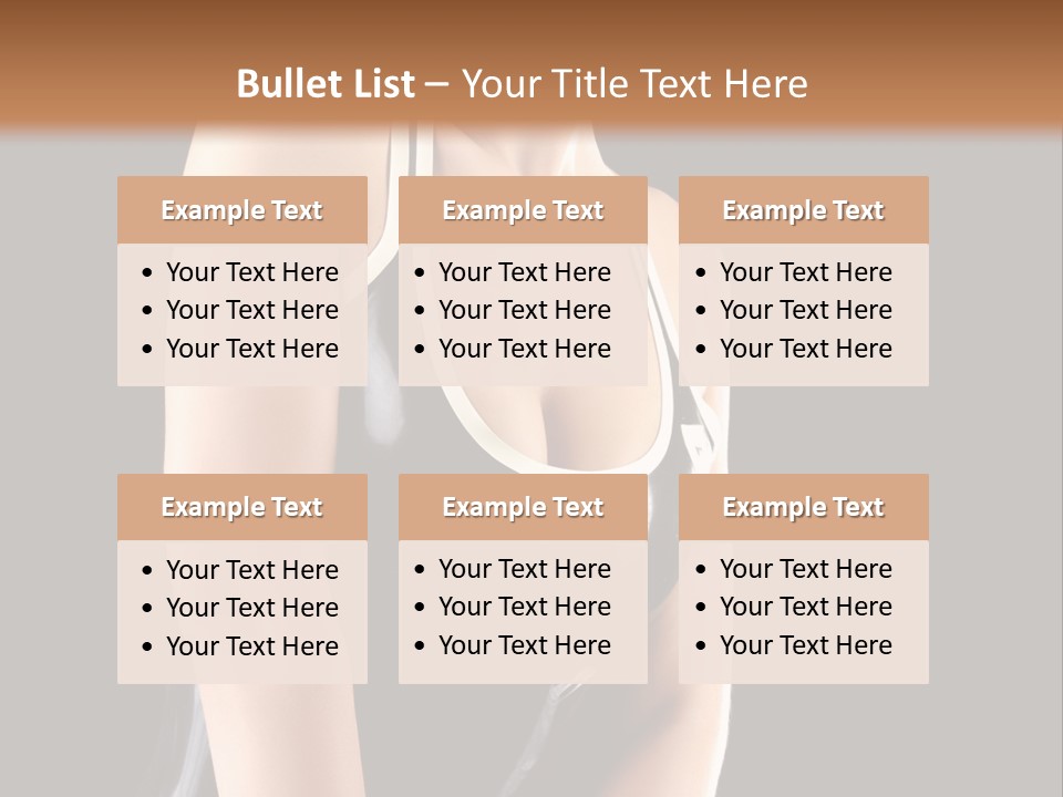 Black Golf Sexy PowerPoint Template