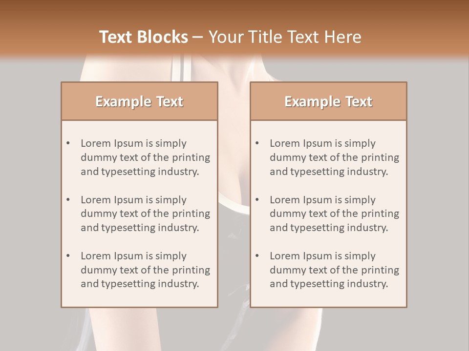 Black Golf Sexy PowerPoint Template