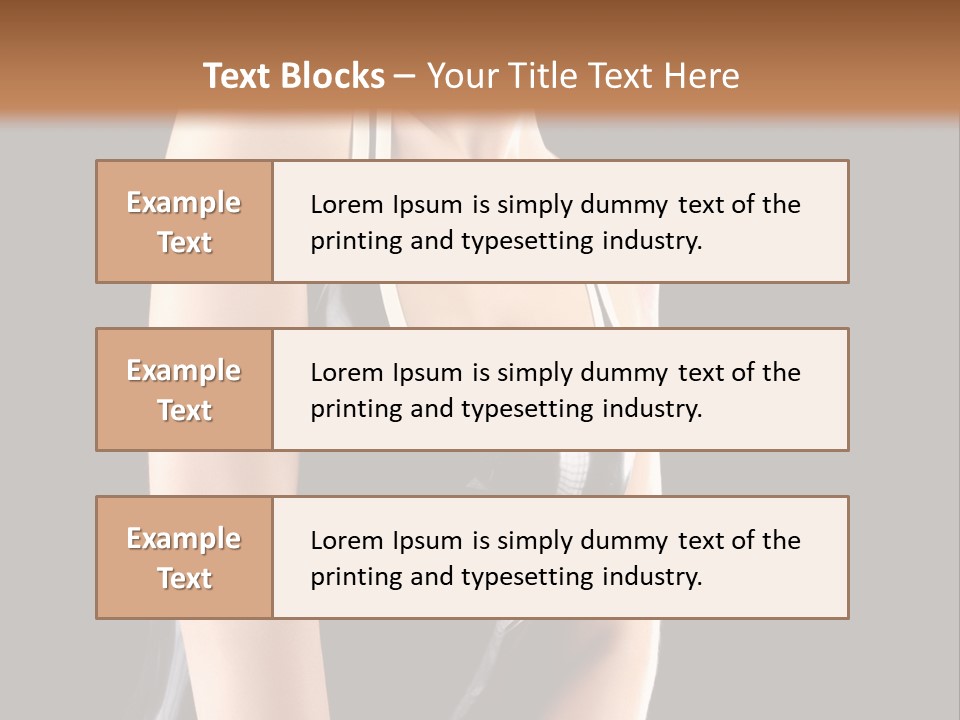 Black Golf Sexy PowerPoint Template