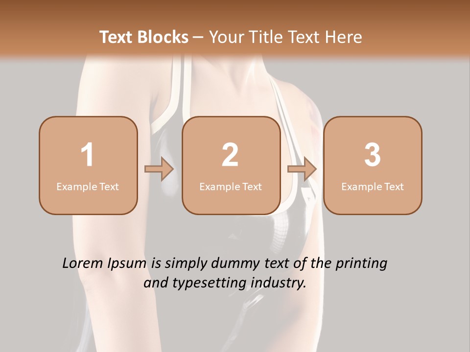 Black Golf Sexy PowerPoint Template