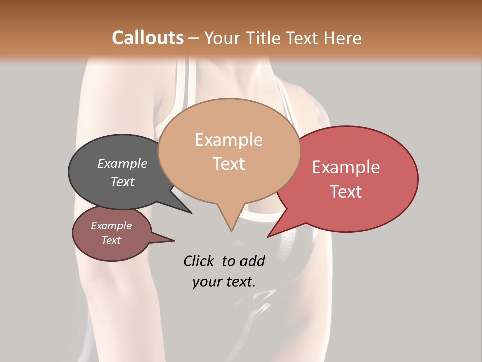 Black Golf Sexy PowerPoint Template