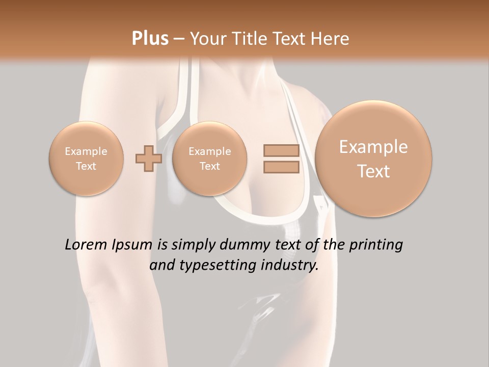 Black Golf Sexy PowerPoint Template