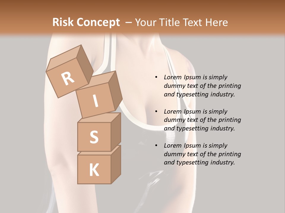 Black Golf Sexy PowerPoint Template