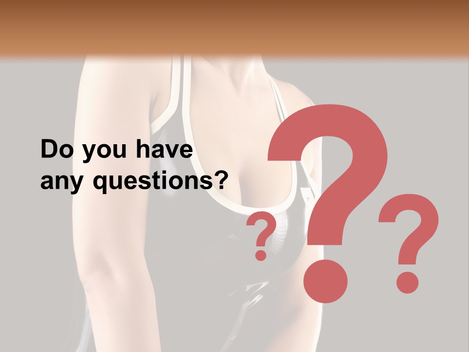 Black Golf Sexy PowerPoint Template