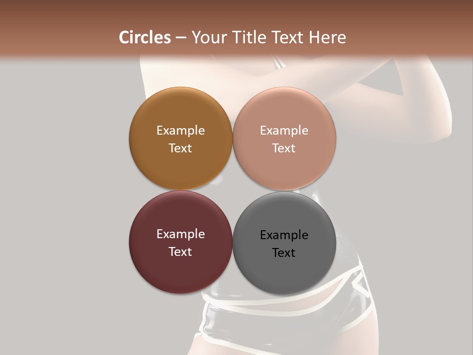 Golfer Sexy Golf PowerPoint Template