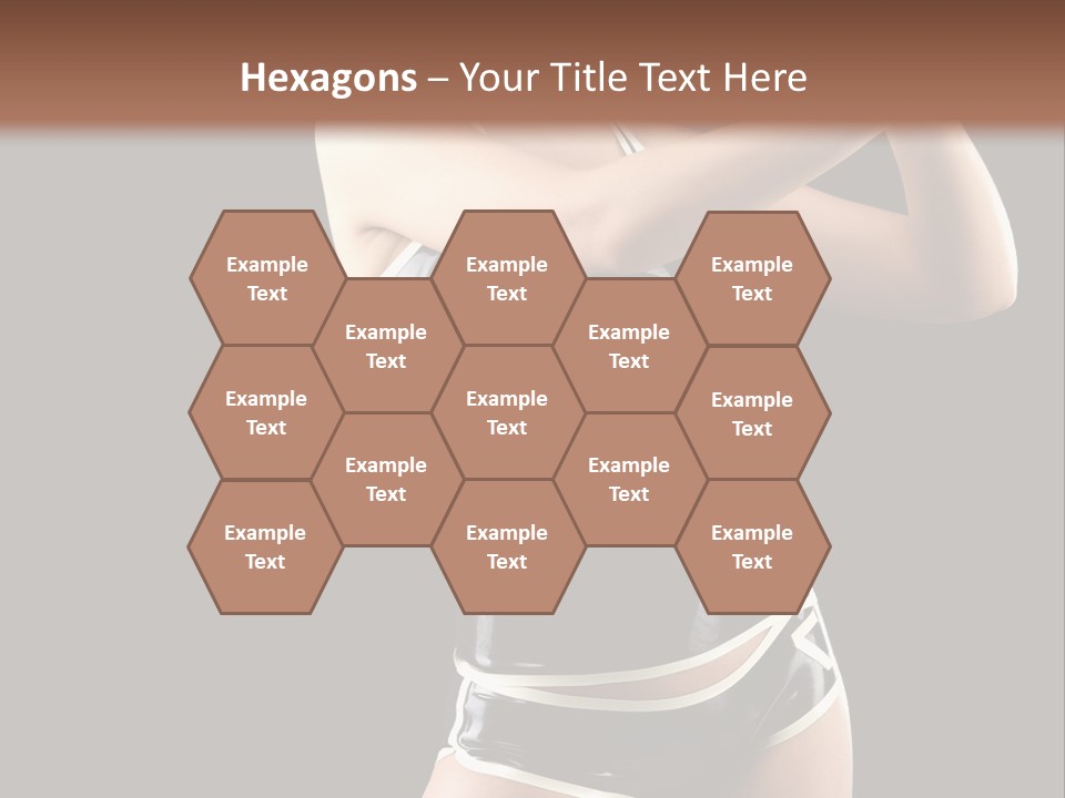 Golfer Sexy Golf PowerPoint Template