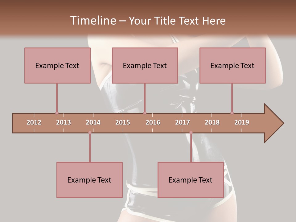 Golfer Sexy Golf PowerPoint Template
