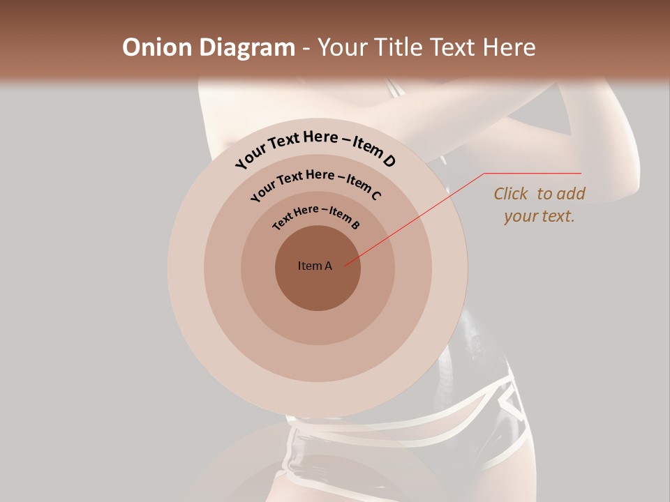 Golfer Sexy Golf PowerPoint Template