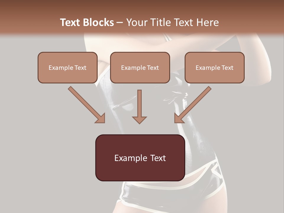 Golfer Sexy Golf PowerPoint Template