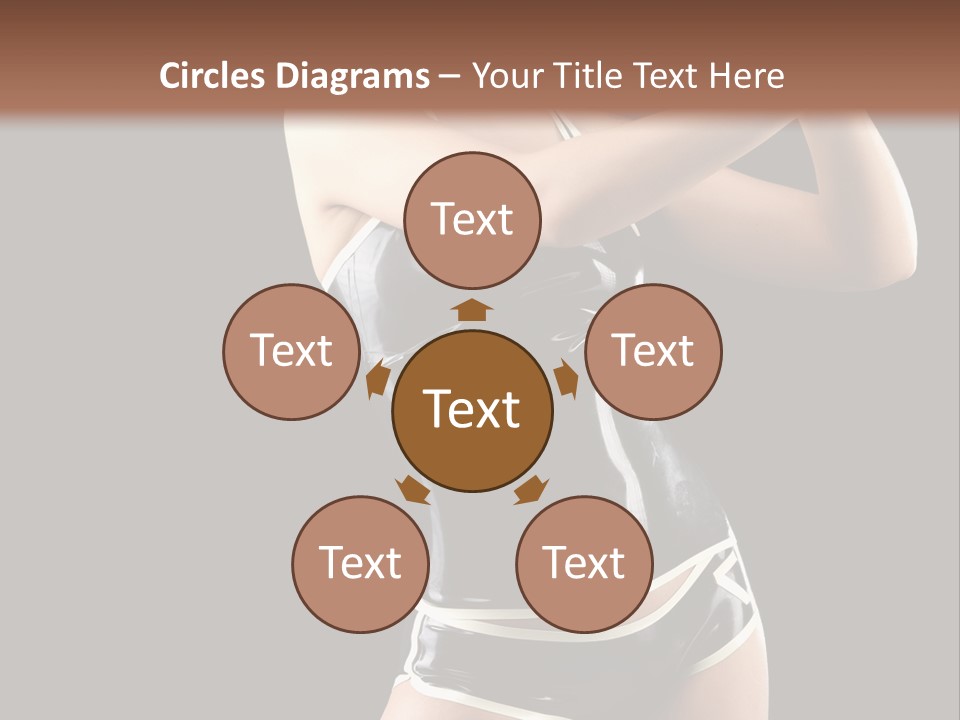 Golfer Sexy Golf PowerPoint Template