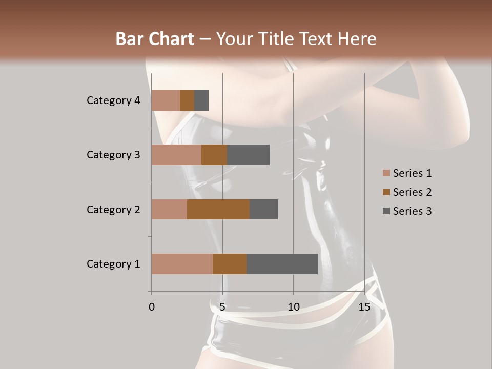 Golfer Sexy Golf PowerPoint Template