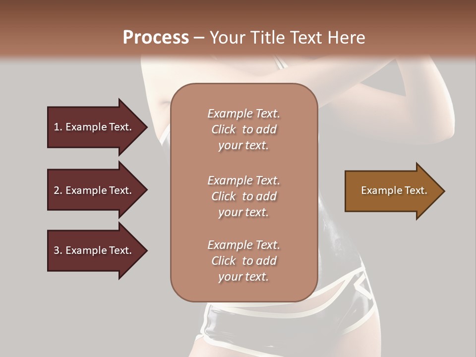 Golfer Sexy Golf PowerPoint Template