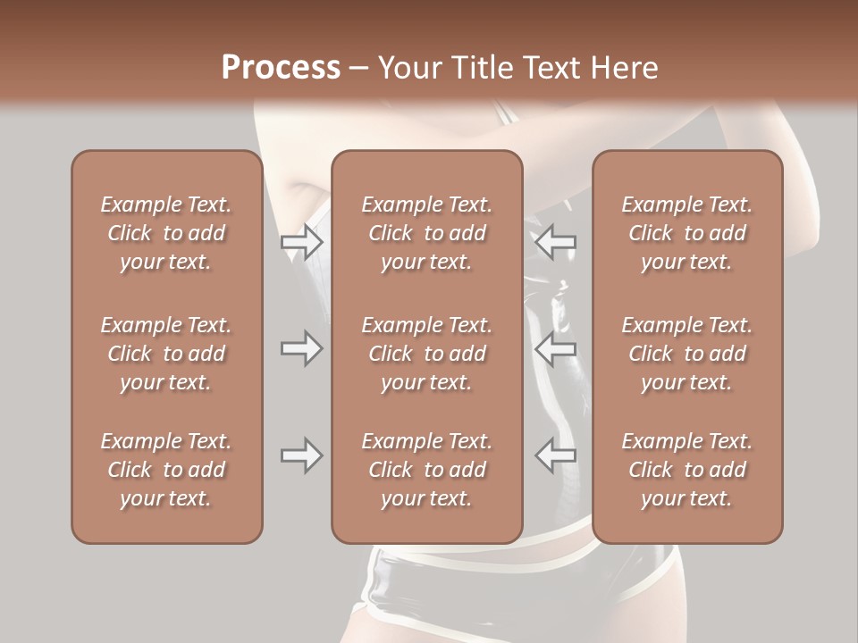 Golfer Sexy Golf PowerPoint Template