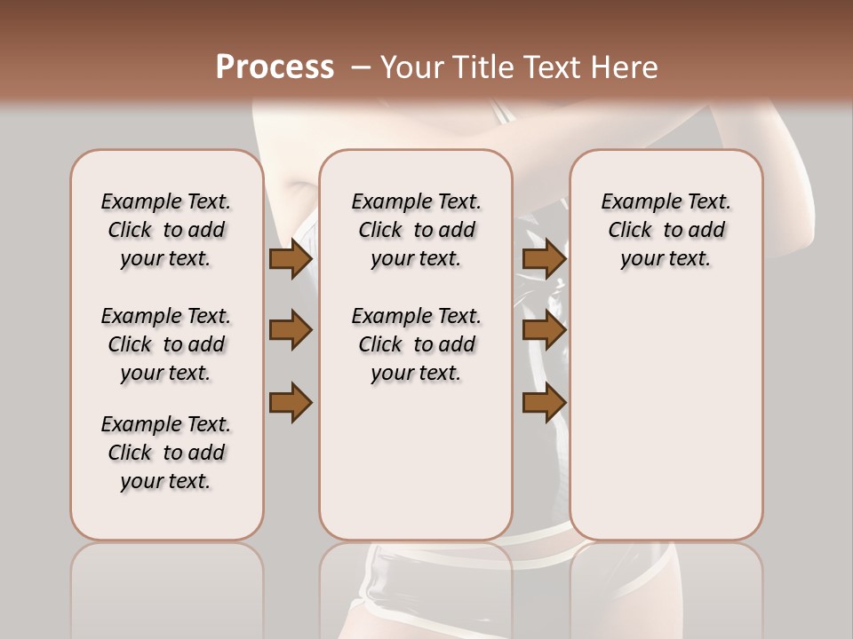Golfer Sexy Golf PowerPoint Template