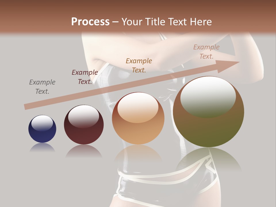 Golfer Sexy Golf PowerPoint Template