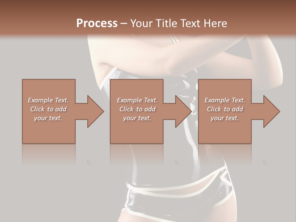 Golfer Sexy Golf PowerPoint Template