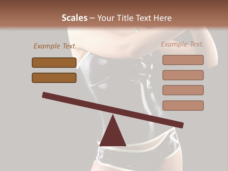 Golfer Sexy Golf PowerPoint Template