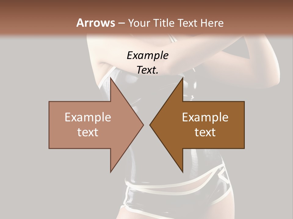 Golfer Sexy Golf PowerPoint Template