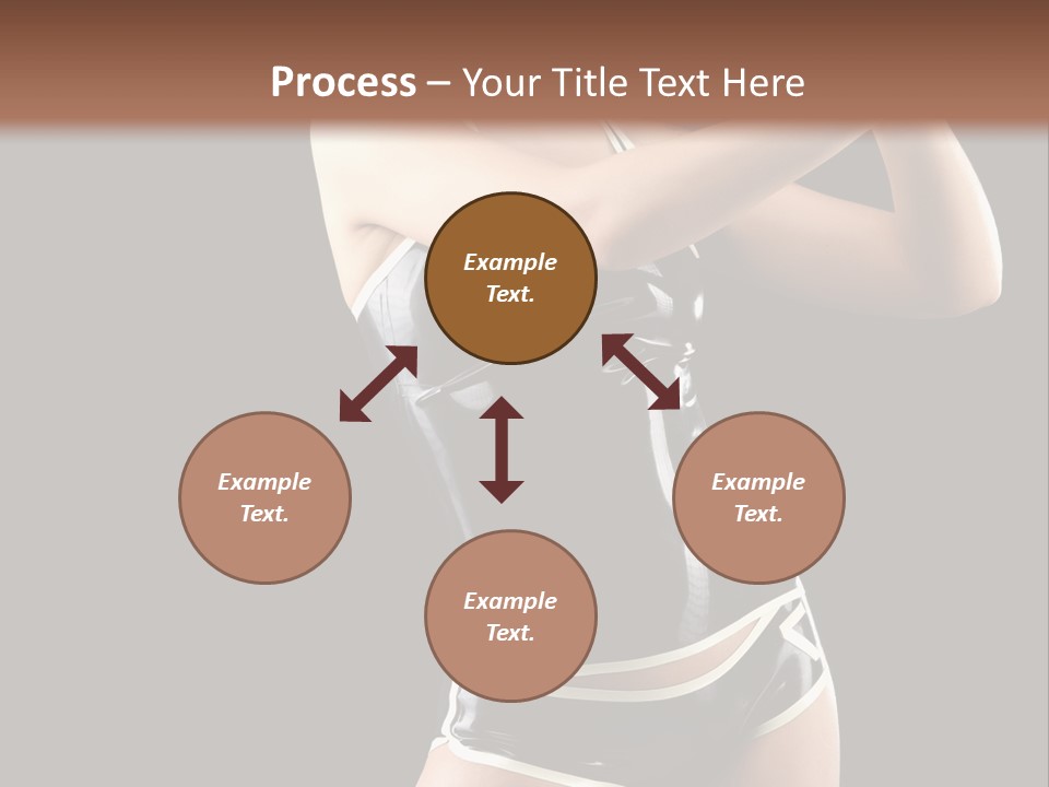 Golfer Sexy Golf PowerPoint Template