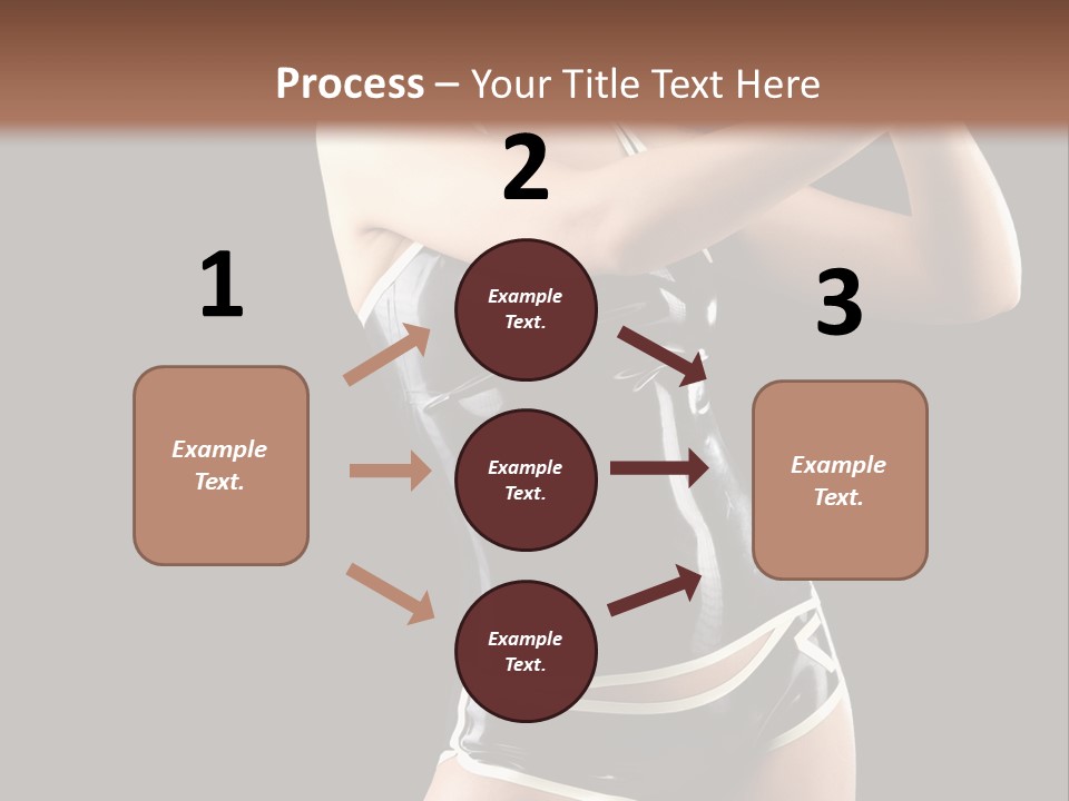 Golfer Sexy Golf PowerPoint Template