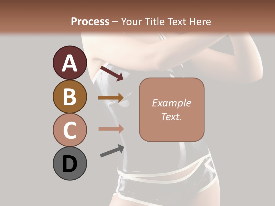 Golfer Sexy Golf PowerPoint Template