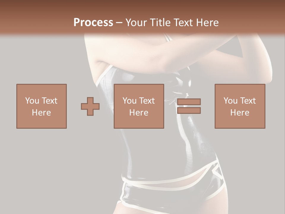 Golfer Sexy Golf PowerPoint Template