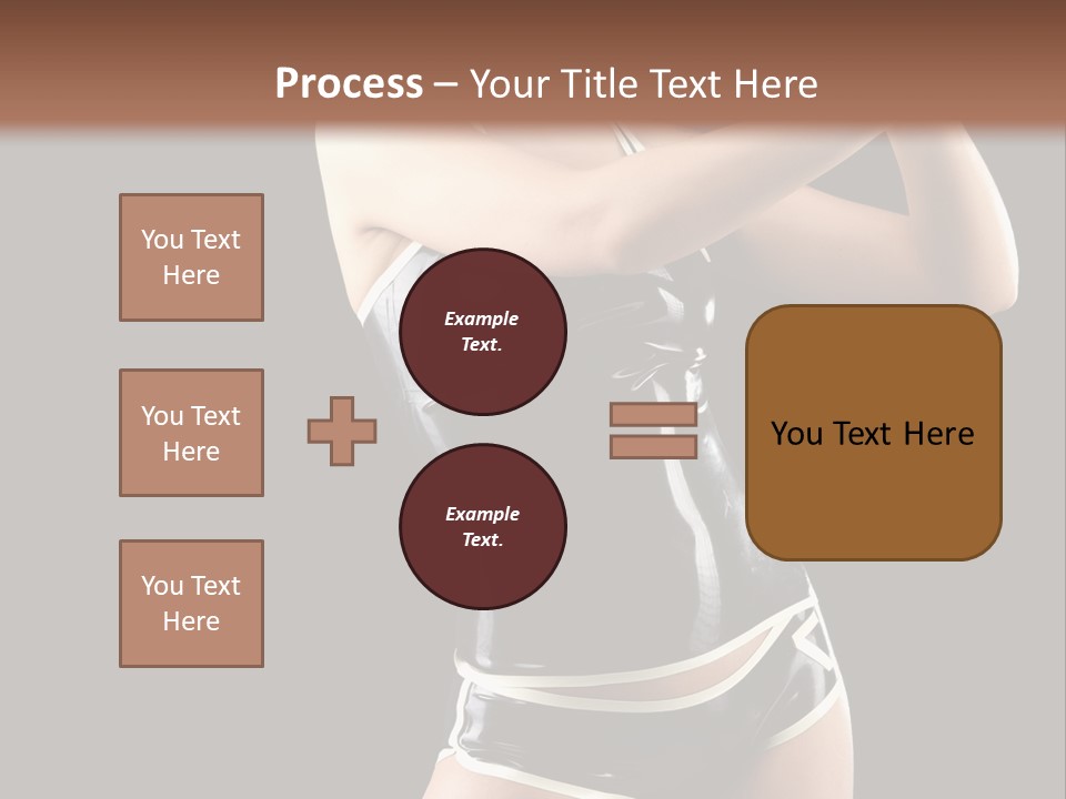 Golfer Sexy Golf PowerPoint Template