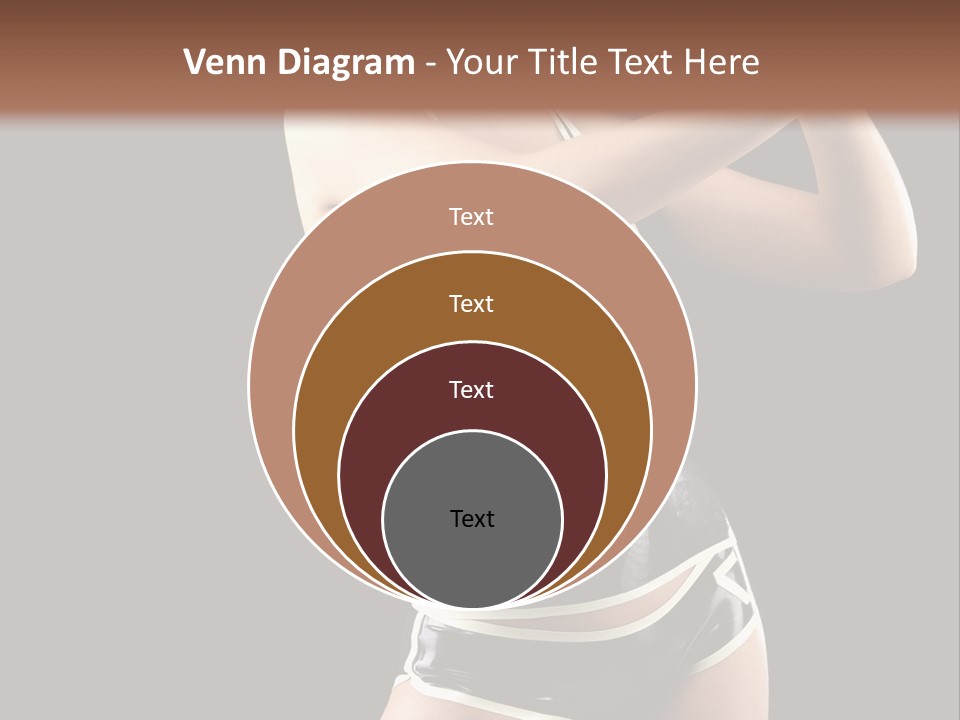 Golfer Sexy Golf PowerPoint Template