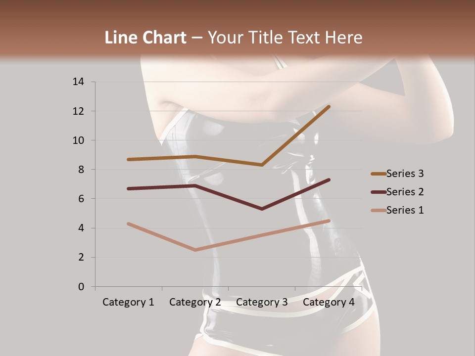 Golfer Sexy Golf PowerPoint Template