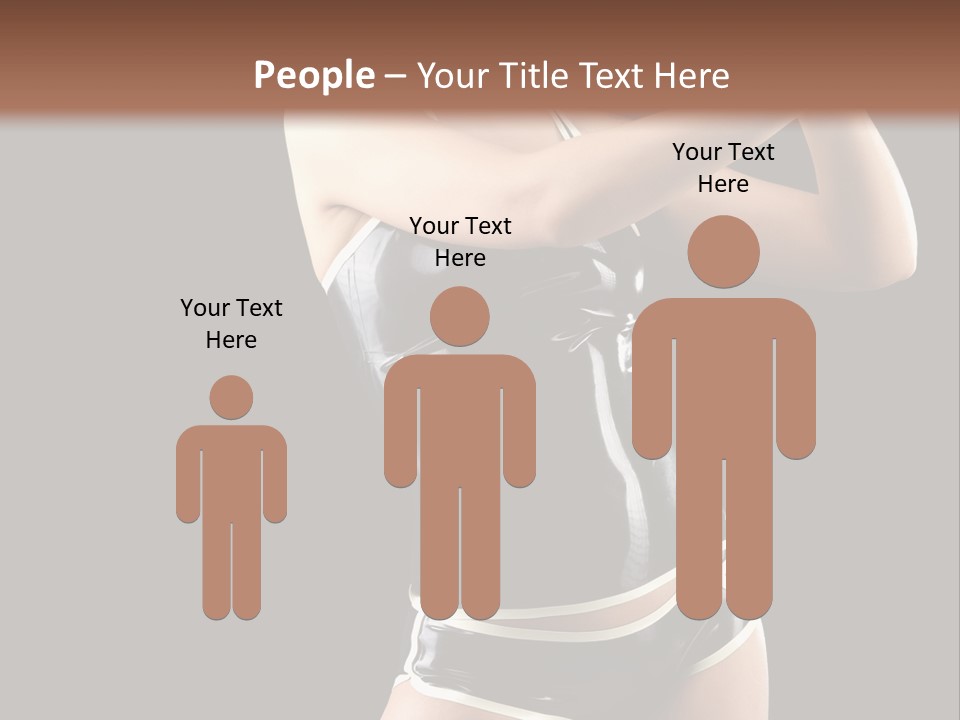 Golfer Sexy Golf PowerPoint Template