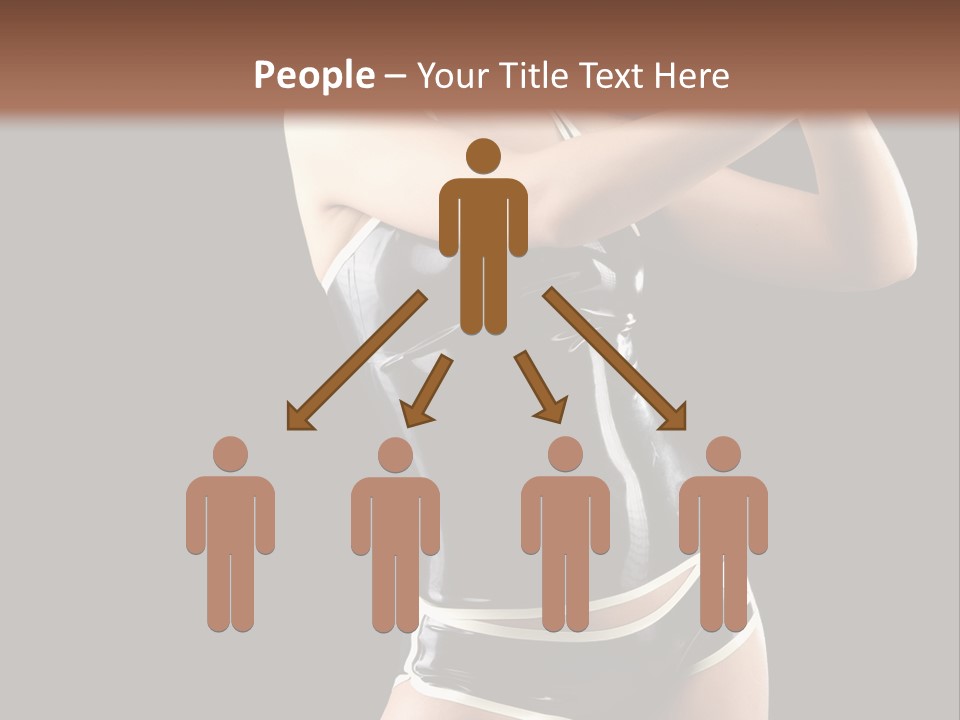 Golfer Sexy Golf PowerPoint Template